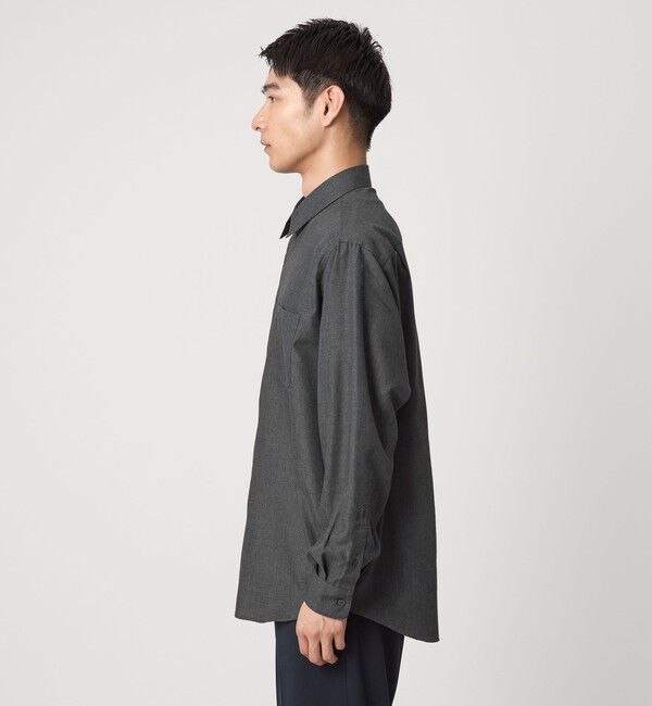 UNITED ARROWS green label relaxing「【WEB限定】ピーチツイル ジャストルーズ シャツ -防シワ-」|シャツ・ブラウス|