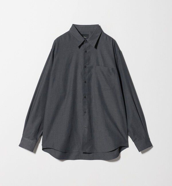 UNITED ARROWS green label relaxing「【WEB限定】ピーチツイル ジャストルーズ シャツ -防シワ-」|シャツ・ブラウス|