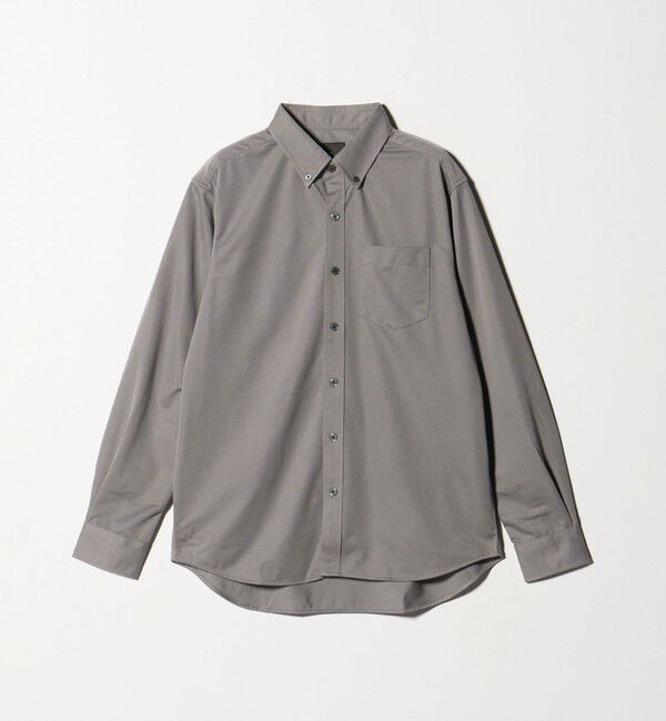 UNITED ARROWS green label relaxing「【WEB限定】JUST fit トリコット ジャカード シャツ」|シャツ・ブラウス|