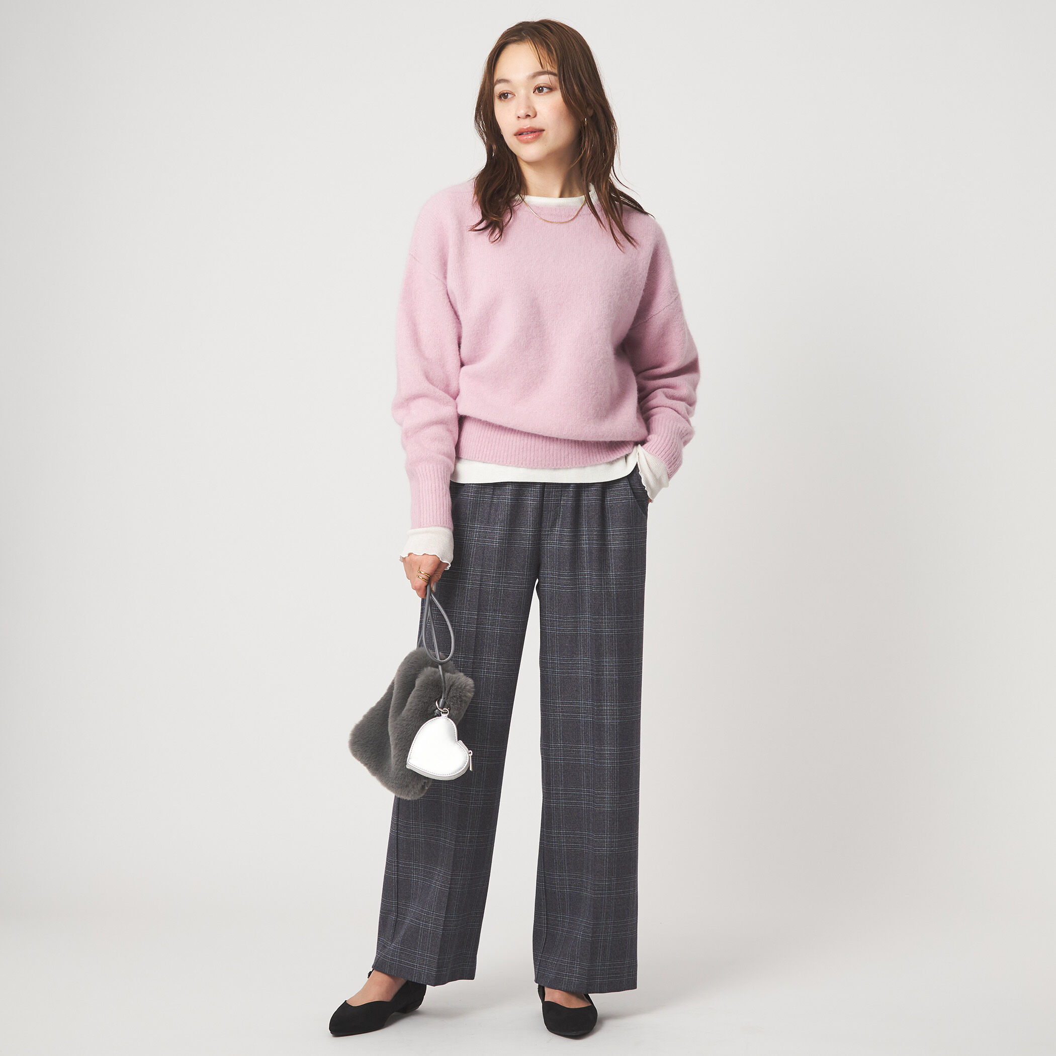 UNITED ARROWS green label relaxing「【結論シリーズ】ふれてヘアリーニット」|ニット・セーター|