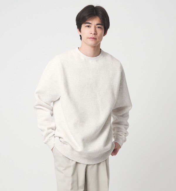 UNITED ARROWS green label relaxing「吊り裏毛 クルーネック スウェット」|スウェット・ジャージ|LT.GRAY