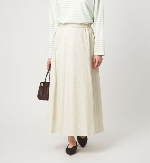 UNITED ARROWS green label relaxing「ポコポコ フレア スカート」|フレア|