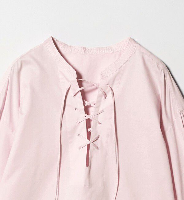 UNITED ARROWS green label relaxing「レースアップ ブラウス」|シャツ・ブラウス|