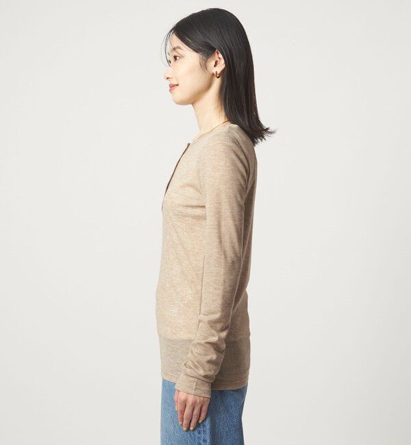 UNITED ARROWS green label relaxing「【別注】＜PROTAGONISTA＞ヘンリーネック ロングスリーブ Tシャツ」|Tシャツ・カットソー|