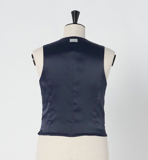 UNITED ARROWS green label relaxing「A+ TWPU トロピカル無地 スリム 5B セットアップ ベスト -ウォッシャブル-」|スーツ|