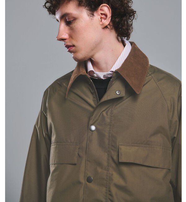 UNITED ARROWS green label relaxing「【別注】＜Barbour＞GLR オーバーサイズ オールド ビデイル ジャケット」|ブルゾン・スタジャン|