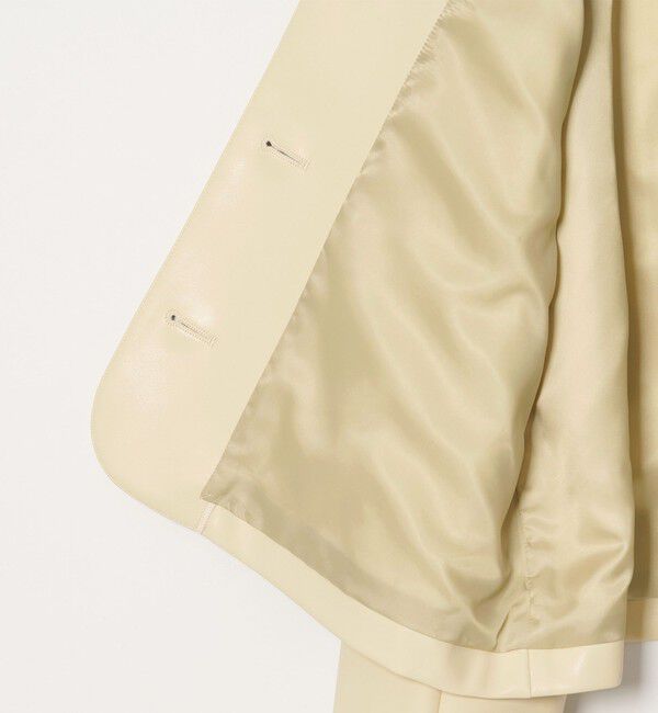 EMMEL REFINES「＜EMMEL REFINES＞EM レザーライク ショートブルゾン」|その他|