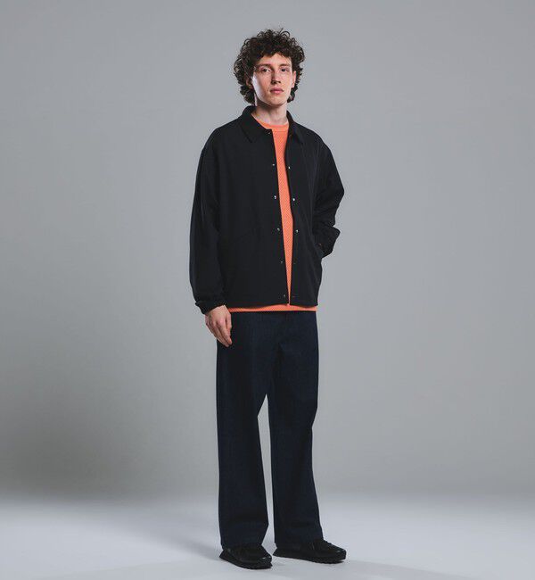 UNITED ARROWS green label relaxing「ウォッシュド ワイド デニムパンツ」|デニム|