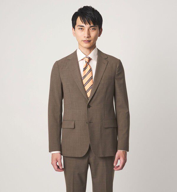 UNITED ARROWS green label relaxing「A+ TWPU チドリ 2B スリム セットアップ ジャケット -ウォッシャブル・ストレッチ-」|スーツ|