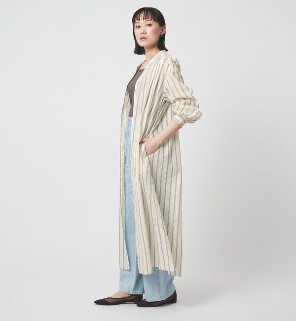 UNITED ARROWS green label relaxing「ギャザー シャツワンピース」|ワンピース|