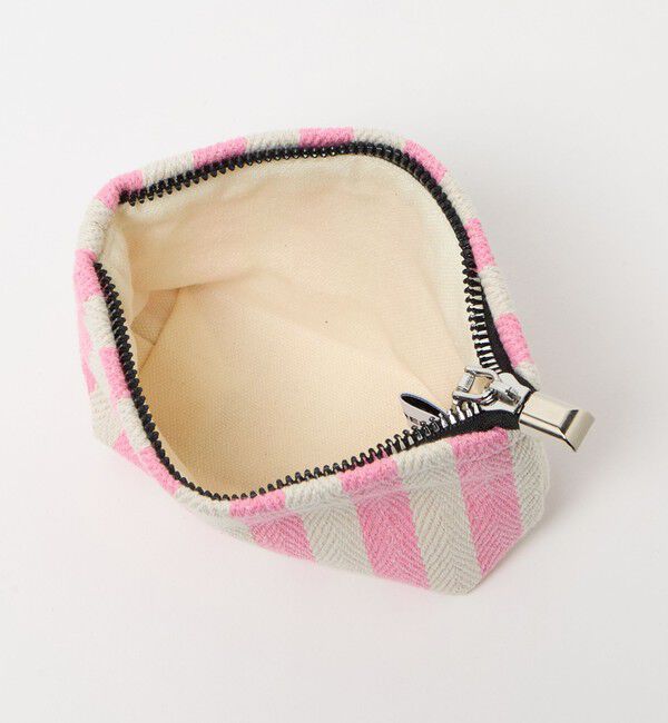 EMMEL REFINES「＜EMMEL REFINES＞EM ストライプ ポーチ」|財布|