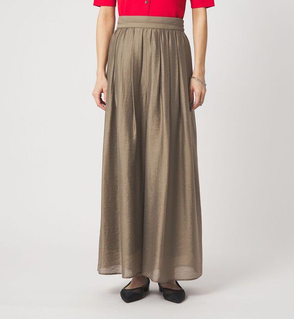 UNITED ARROWS green label relaxing「［size SHORTあり］エアリー シアー イージー ワイド パンツ」|キュロット|