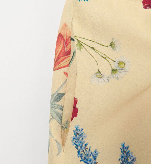 EMMEL REFINES「＜EMMEL REFINES＞EM フラワープリント イージーパンツ」|チノ|