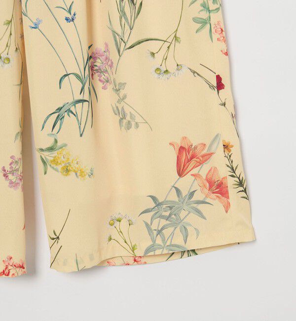 EMMEL REFINES「＜EMMEL REFINES＞EM フラワープリント イージーパンツ」|チノ|