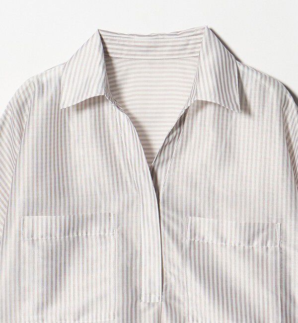 UNITED ARROWS green label relaxing「カールマイヤー スキッパー ポケット シャツ マシンウォッシャブル 通気性」|シャツ・ブラウス|