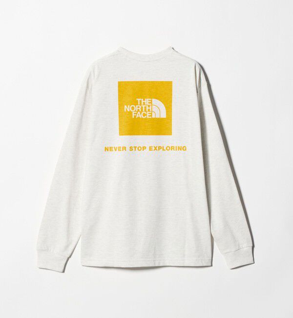 UNITED ARROWS green label relaxing「＜THE NORTH FACE＞バック スクエアロゴ ロングスリーブ 長袖 Tシャツ」|Tシャツ・カットソー|