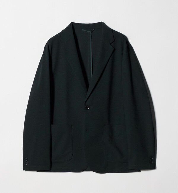 UNITED ARROWS green label relaxing「ワープ ニット リラックス ジャケット -ストレッチ・吸水速乾-」|テーラードジャケット|NAVY