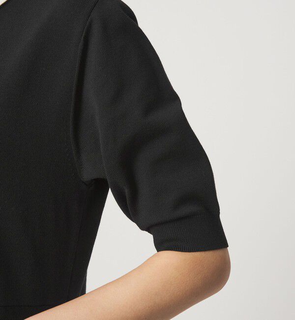 UNITED ARROWS green label relaxing「ハイショク エリツキ ショートスリーブ ニット ワンピース」|ワンピース|