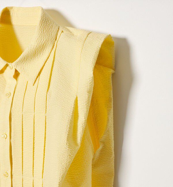 EMMEL REFINES「＜EMMEL REFINES＞EM ワンダーウェーブ フロントタック ブラウス」|シャツ・ブラウス|