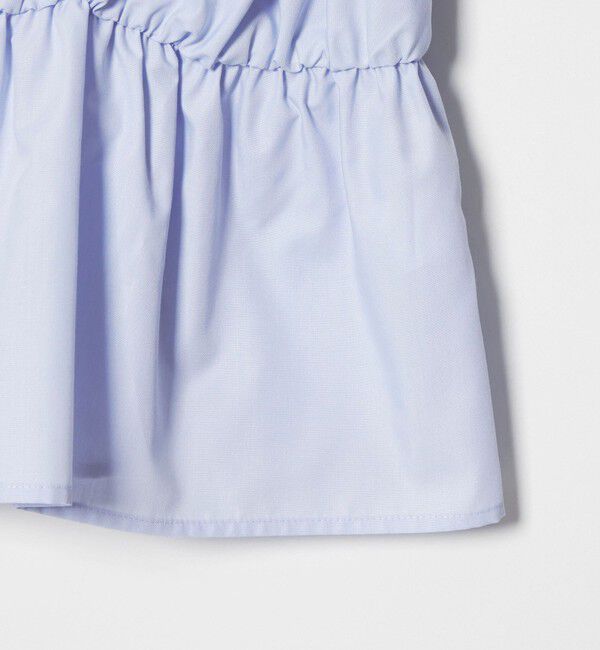 EMMEL REFINES「＜EMMEL REFINES＞EM シャーリング フレア ブラウス」|シャツ・ブラウス|