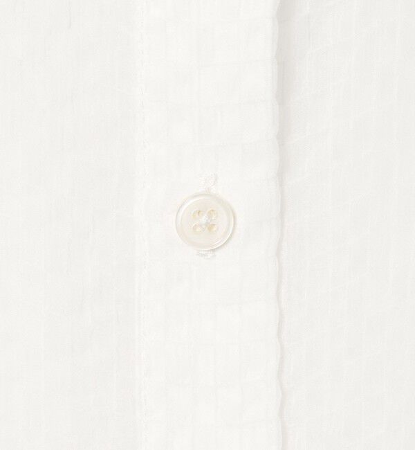 EMMEL REFINES「＜EMMEL REFINES＞EM シアー ポコ シャツ」|シャツ・ブラウス|