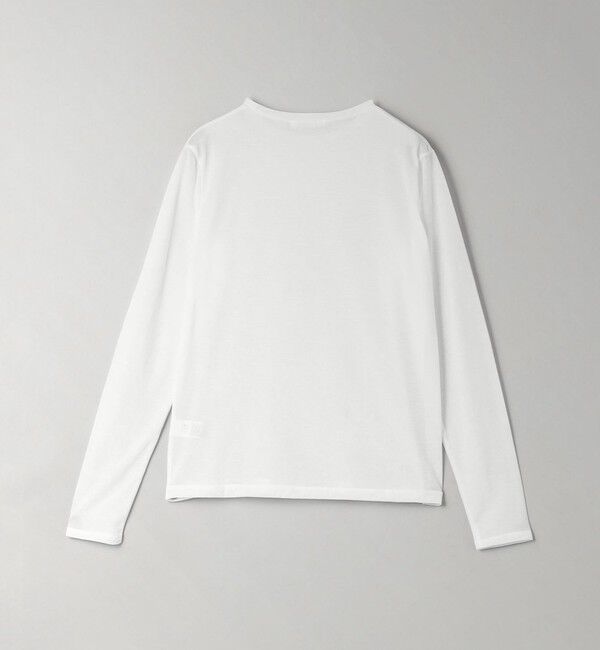 BEAUTY&YOUTH UNITED ARROWS「コットンナイロン天竺 シアー クルーネック Tシャツ」|Tシャツ・カットソー|