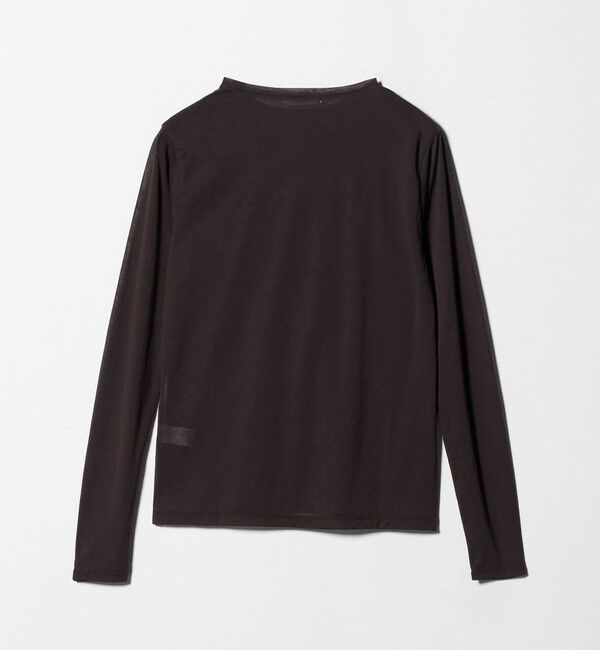 BEAUTY&YOUTH UNITED ARROWS「コットンナイロン天竺 シアー クルーネック Tシャツ」|Tシャツ・カットソー|