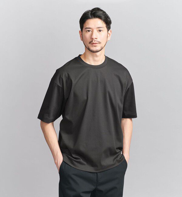 BEAUTY&YOUTH UNITED ARROWS「【WEB限定 WARDROBE SMART】NORITAKE リラックス テーパード Tシャツ」|Tシャツ・カットソー|