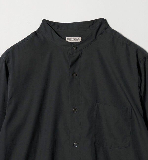 BEAUTY&YOUTH UNITED ARROWS「70/2 ブロード バンドカラー  シャツ REGULAR型」|シャツ・ブラウス|