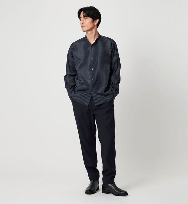 BEAUTY&YOUTH UNITED ARROWS「70/2 ブロード バンドカラー  シャツ REGULAR型」|シャツ・ブラウス|