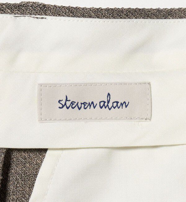 STEVEN ALAN「＜Steven Alan＞ストレート パンツ」|スラックス|