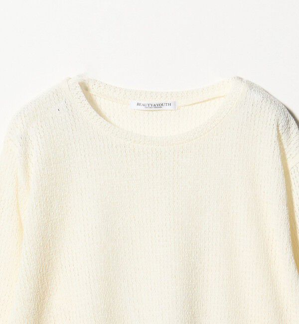 BEAUTY&YOUTH UNITED ARROWS「レースカフス ロングスリーブ カットソー」|Tシャツ・カットソー|