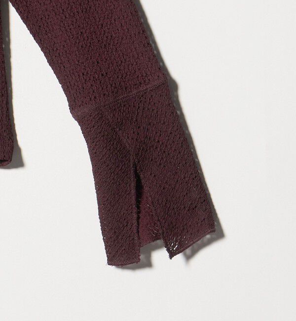 BEAUTY&YOUTH UNITED ARROWS「レースカフス ロングスリーブ カットソー」|Tシャツ・カットソー|