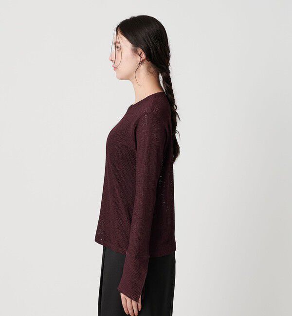 BEAUTY&YOUTH UNITED ARROWS「レースカフス ロングスリーブ カットソー」|Tシャツ・カットソー|