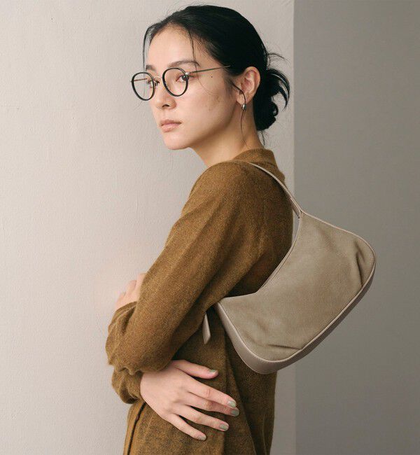 BEAUTY&YOUTH UNITED ARROWS「スエード ムーン ワイドベルト ワンショルダーバッグ」|ショルダー・メッセンジャー|