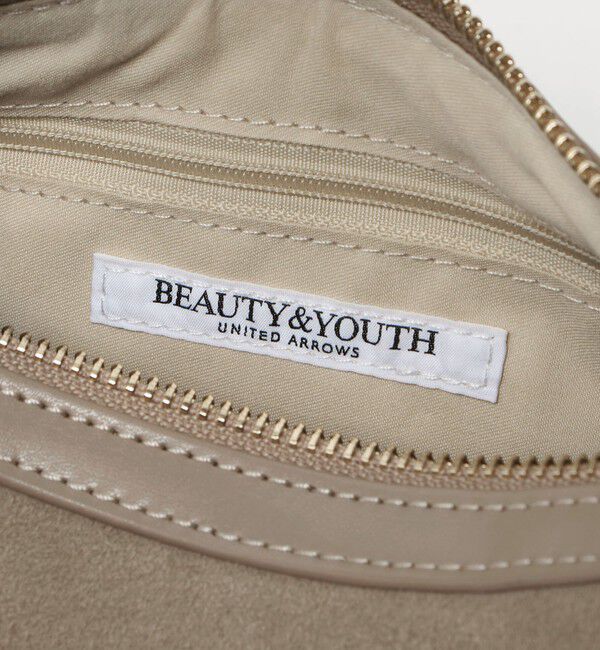 BEAUTY&YOUTH UNITED ARROWS「スエード ムーン ワイドベルト ワンショルダーバッグ」|ショルダー・メッセンジャー|