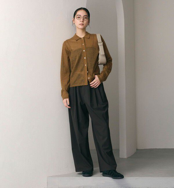 BEAUTY&YOUTH UNITED ARROWS「スエード ムーン ワイドベルト ワンショルダーバッグ」|ショルダー・メッセンジャー|