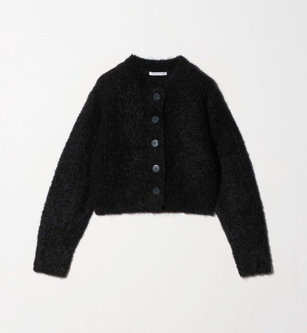 BEAUTY&YOUTH UNITED ARROWS「ウールブレンド ブークレ クルーネックカーディガン」|カーディガン|
