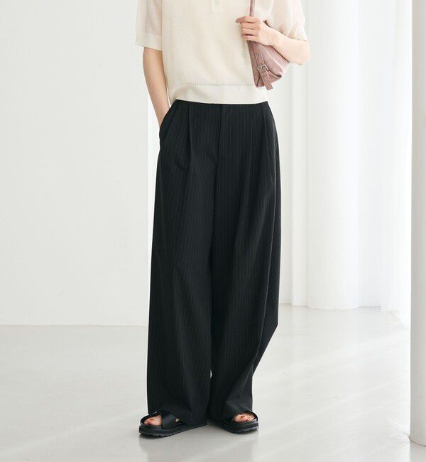 BEAUTY&YOUTH UNITED ARROWS「バックラップタックパンツ ウォッシャブル」|その他|