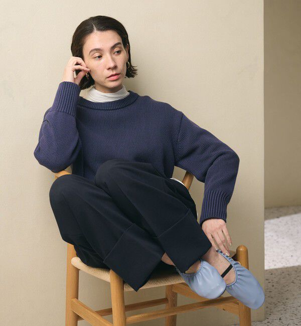 BEAUTY&YOUTH UNITED ARROWS「ギャザー バレエシューズ」|バレエシューズ|