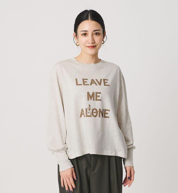 BEAUTY&YOUTH UNITED ARROWS「【WEB限定/別注】＜Americana＞プリント ロングスリーブTシャツ」|Tシャツ・カットソー|NATURAL