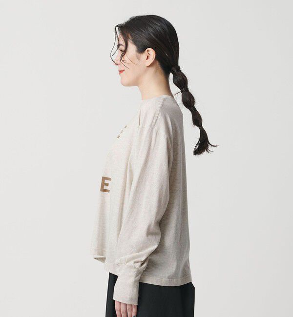 BEAUTY&YOUTH UNITED ARROWS「【WEB限定/別注】＜Americana＞プリント ロングスリーブTシャツ」|Tシャツ・カットソー|