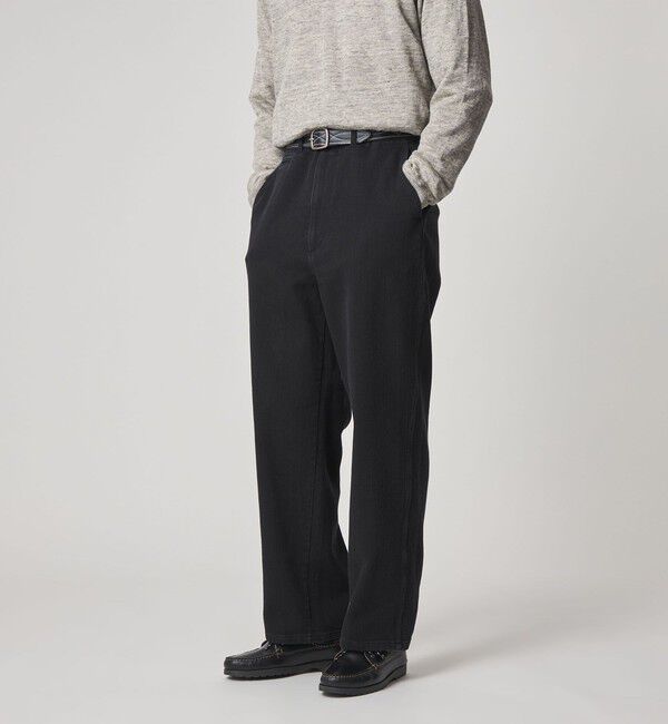 STEVEN ALAN「＜Steven Alan＞ ピケ アーミー ノープリーツ トラウザーズII」|チノ|