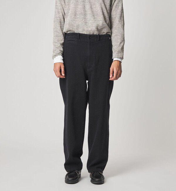 STEVEN ALAN「＜Steven Alan＞ ピケ アーミー ノープリーツ トラウザーズII」|チノ|