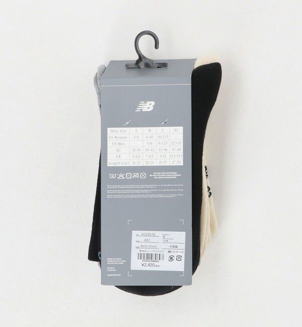 BEAUTY&YOUTH UNITED ARROWS「＜New Balance＞ロゴ ソックス/3P」|ソックス|