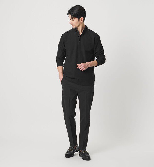 BEAUTY&YOUTH UNITED ARROWS「【WEB限定 WARDROBE SMART】ステイ クリーン ピケ BD ポロシャツ【抗菌・防臭】」|ポロシャツ|