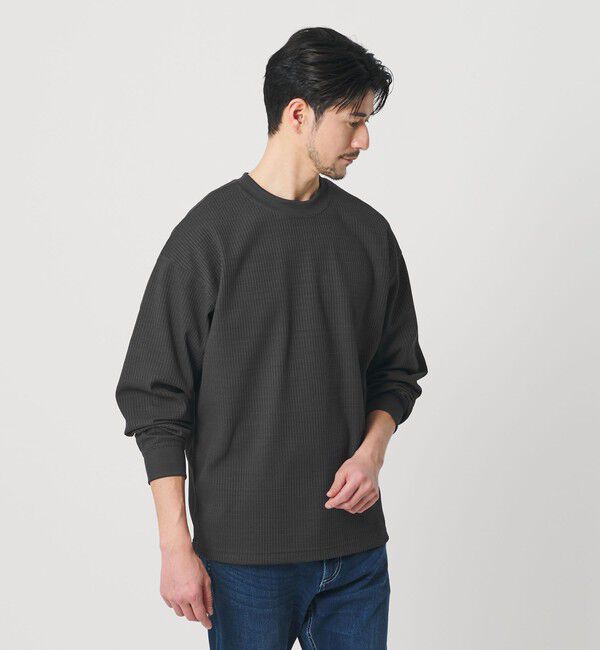 BEAUTY&YOUTH UNITED ARROWS「【WEB限定 WARDROBE SMART】テックサーマル アジャスト カットソー【吸水速乾】」|Tシャツ・カットソー|