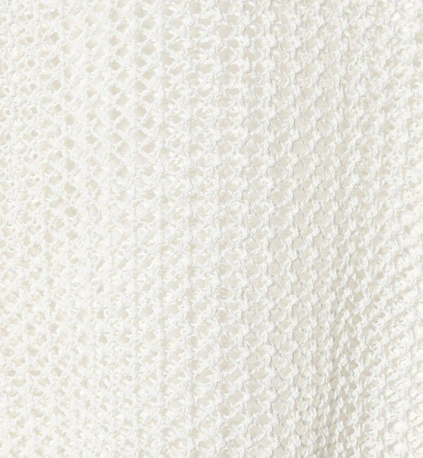 BEAUTY&YOUTH UNITED ARROWS「ペーパー メッシュ ショート ワイド ニットプルオーバー ウォッシャブル」|ニット・セーター|