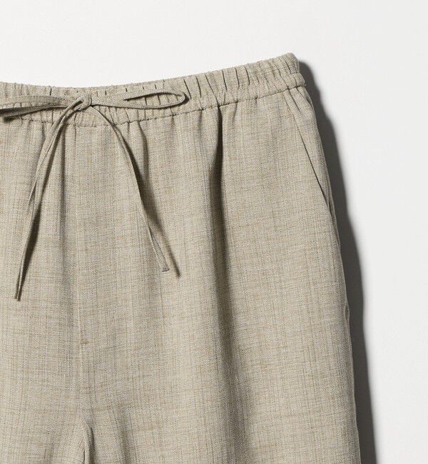 BEAUTY&YOUTH UNITED ARROWS「リネンライク ライトイージーパンツ ウォッシャブル 防シワ」|その他|