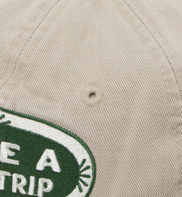 BEAUTY&YOUTH UNITED ARROWS「＜HELLO SUNRISE＞HAVE A NICE TRIP オーバル ロゴ キャップ」|キャップ・キャスケット|